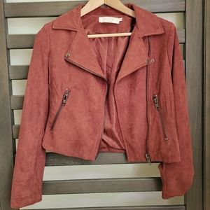 ASTR moto jacket XS in rust